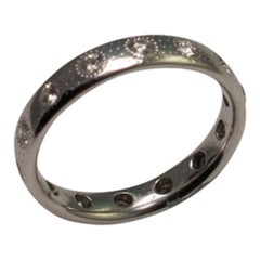 De Deers Diamond Gold Eternity Ring