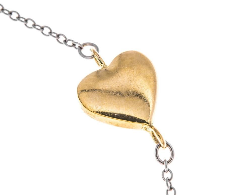 Modern Tiffany & Co. Heart Bracelet
