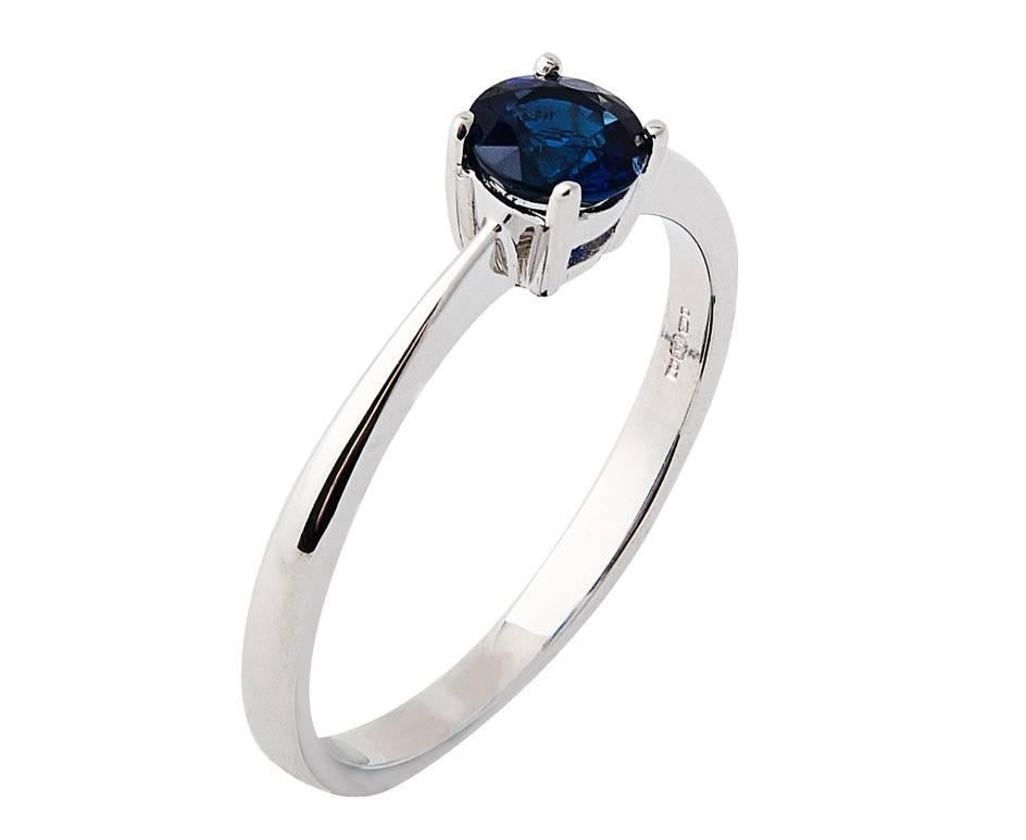 solitaire sapphire rings