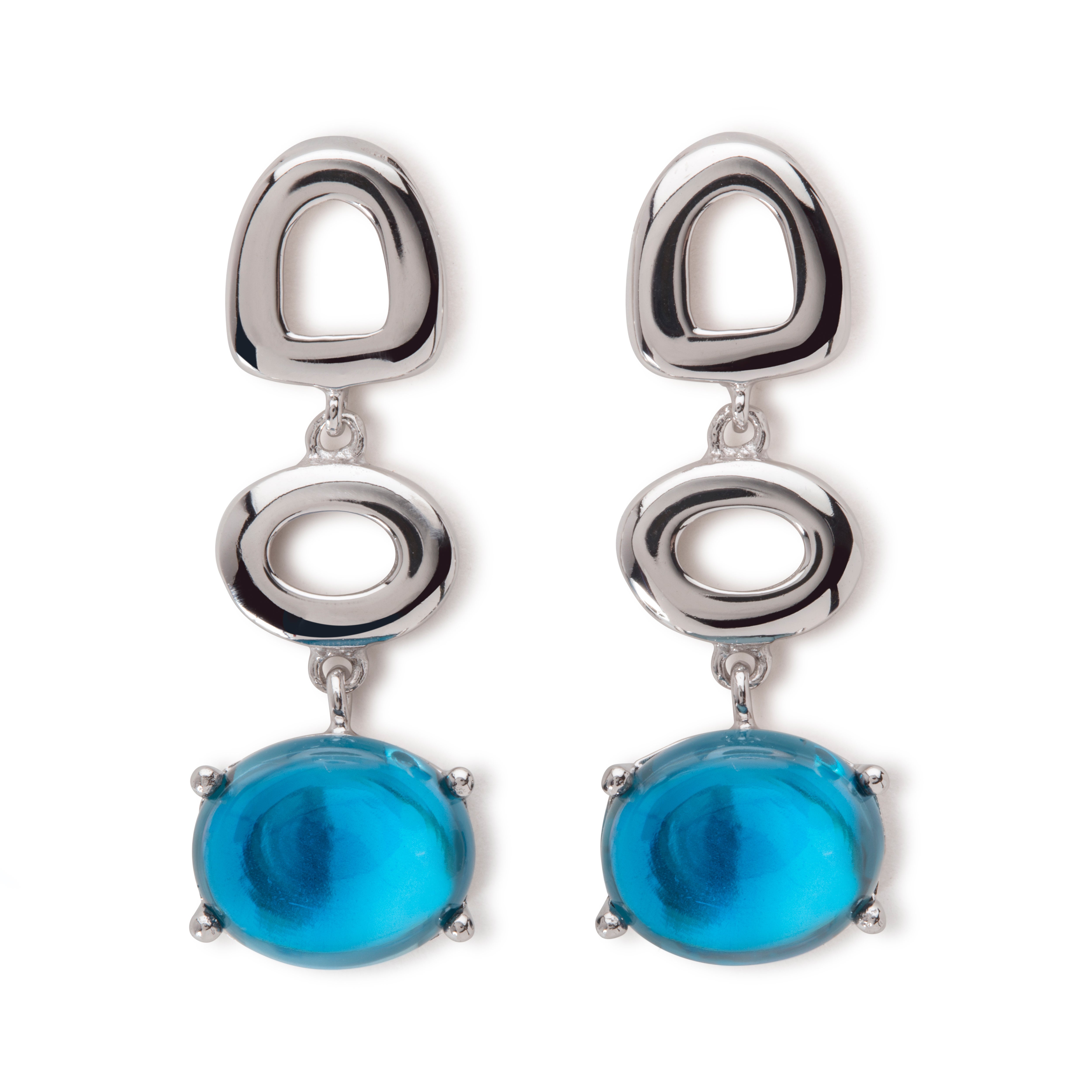 Maviada S Modern Minimalism St Tropez Blue Topaz 18k Yellow Gold Maviada S Modern Minimalism St Tropez Blue Topaz 18k Yellow Gold Drop Earrings For At 1stdibs