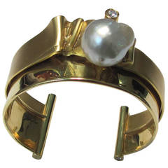 Misani Pearl Gold Bracelet