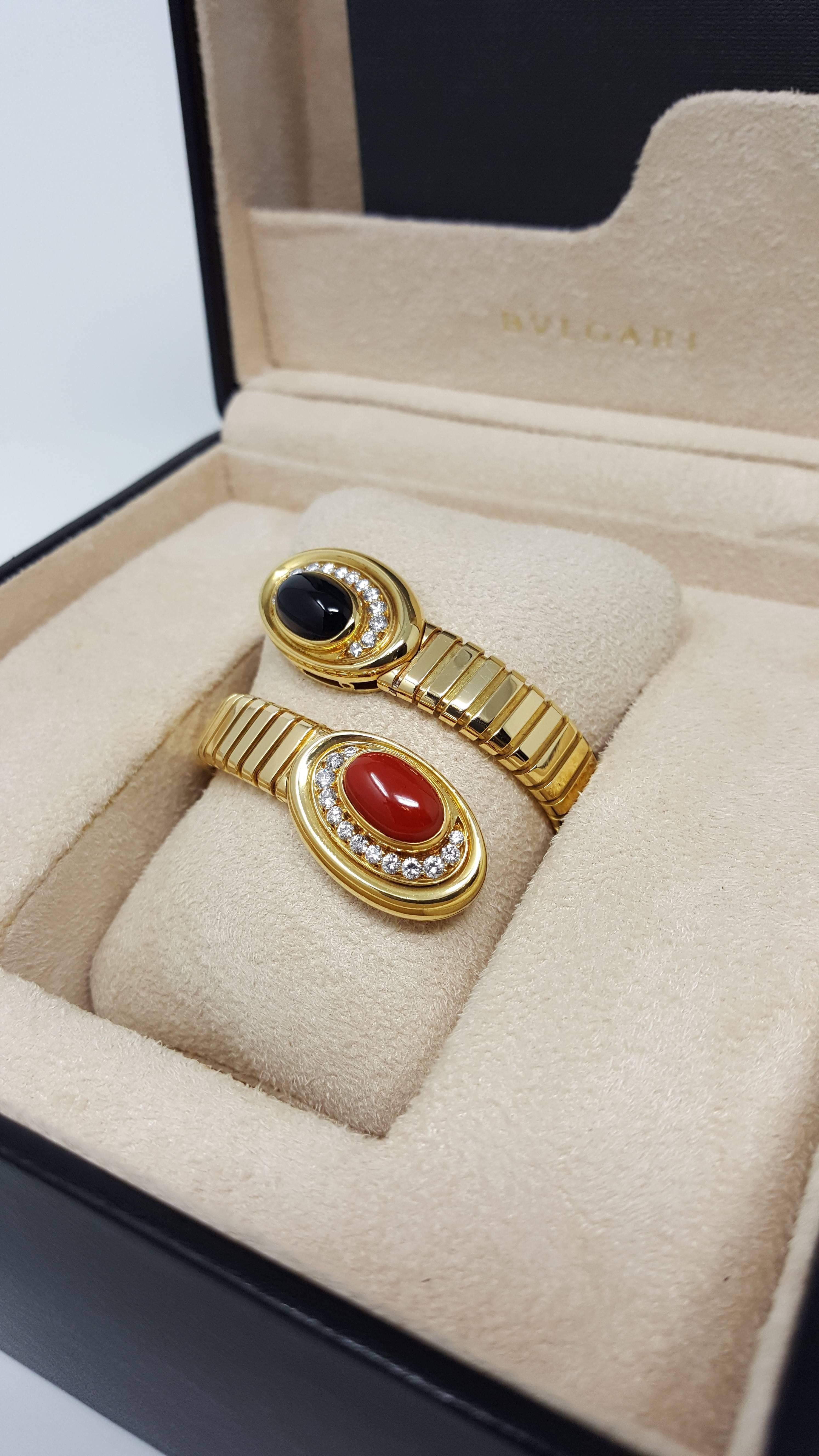 bvlgari onyx bracelet
