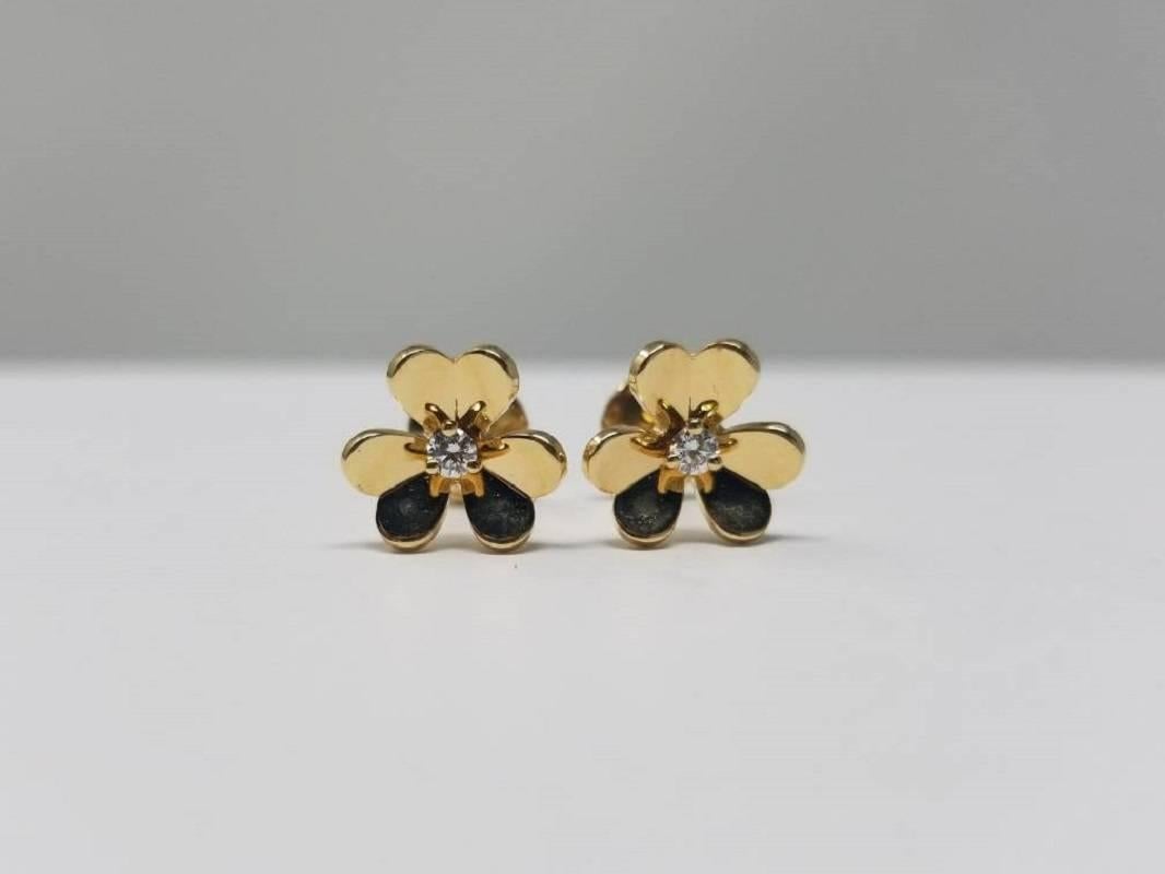 van cleef frivole earrings