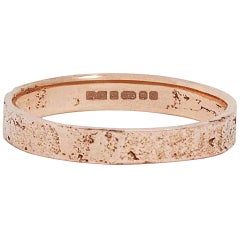 Paper Ring in 18k Rose Gold by Allison Bryan