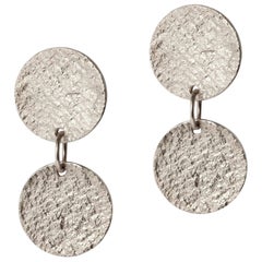 Arcade Earrings in Silver by Allison Bryan