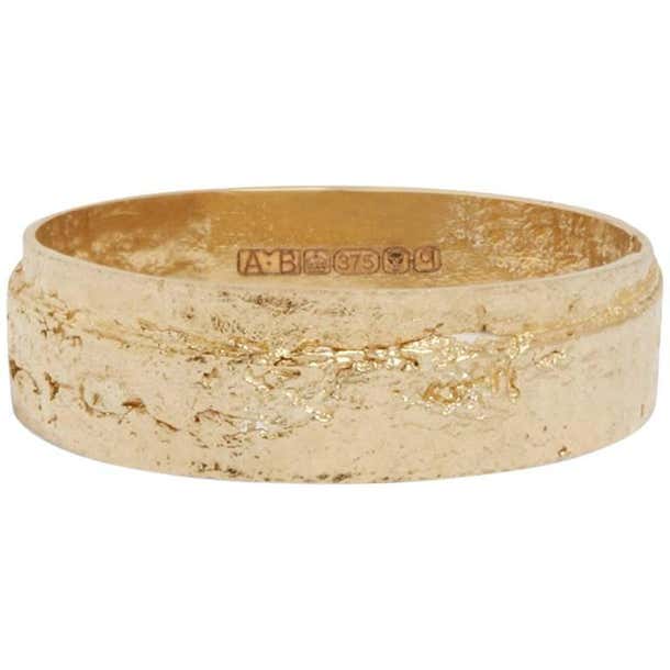 Yellow Gold Wrapped Paper Ring by Allison Bryan at 1stDibs