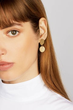 Pendientes Arcade de oro de Allison Bryan