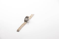 Dreicer & Co. Ladies Art Deco Diamond Natural Pearl Onyx Wristwatch