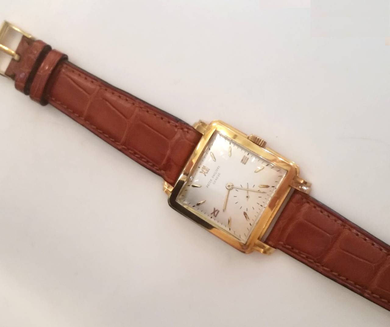 Patek Philippe Yellow Gold Wristwatch Ref. 2436 1948 1