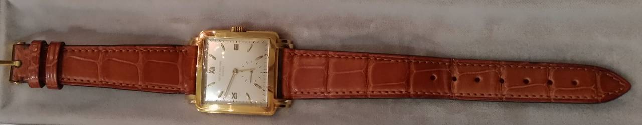 Patek Philippe Yellow Gold Wristwatch Ref. 2436 1948 In Good Condition In Barcelona, ES