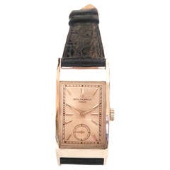 Patek Philippe Platinum Wristwatch Ref. 425 circa 1946