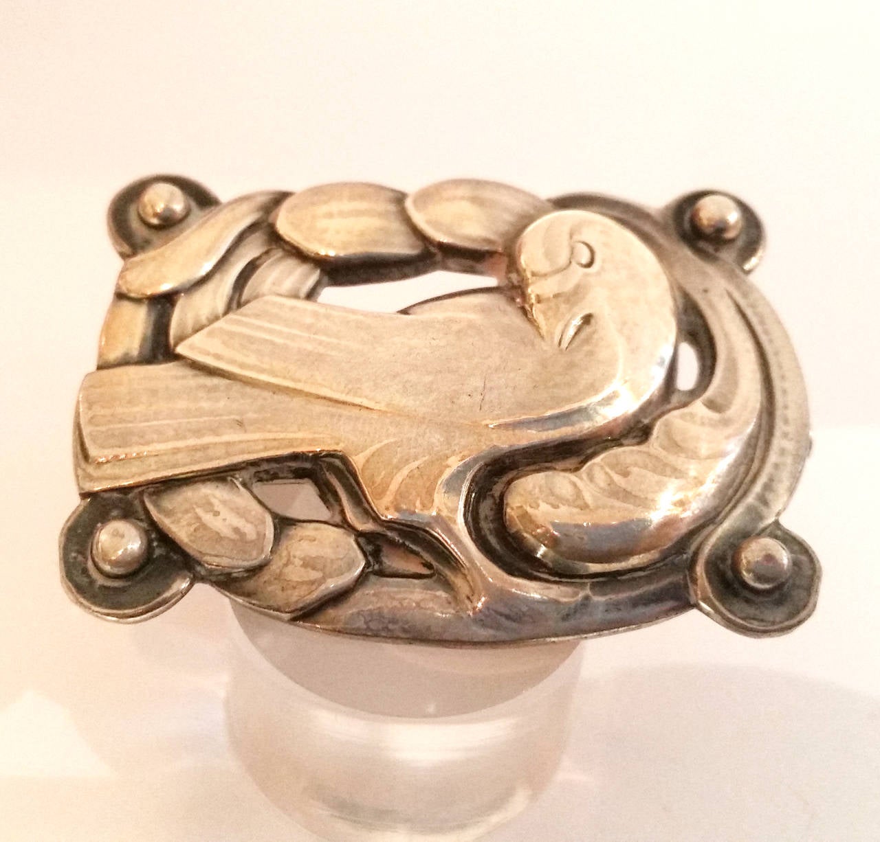 Iconic Georg Jensen Bird brooch in sterling silver
Signed and Numbered 209