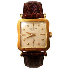 Vintage Patek Philippe Yellow Gold Wristwatch Ref. 2513