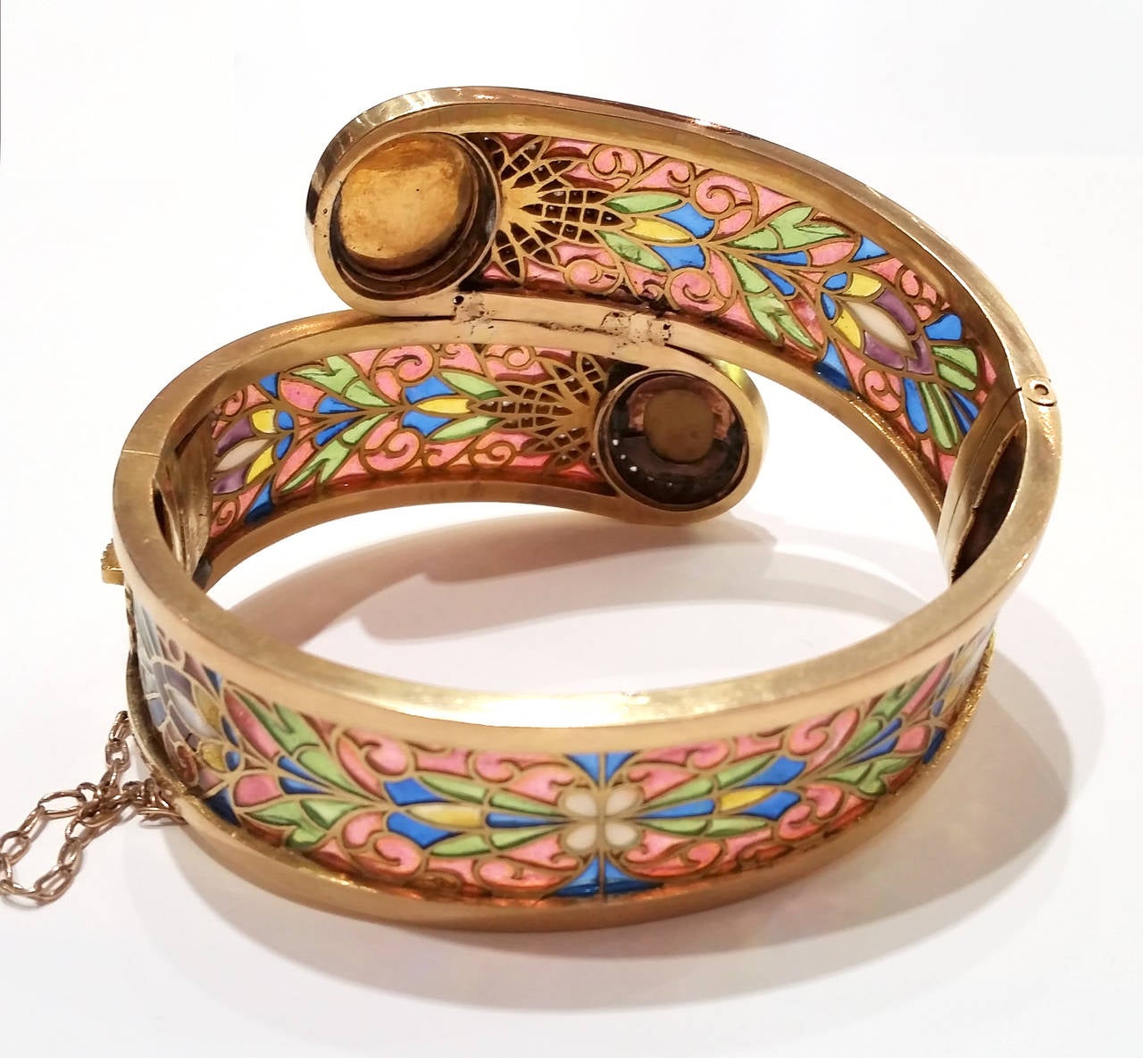 Women's or Men's Art Nouveau Masriera y Carreras Bangle Bracelet For Sale