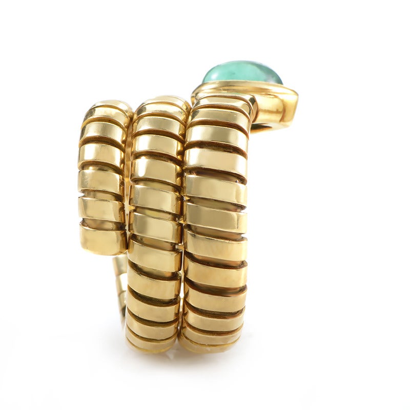 bulgari gold snake ring