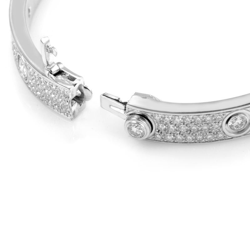 cartier love bracelet 4 diamonds