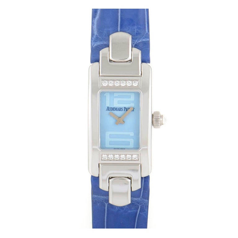 Audemars Piguet Lady's Stainless Steel Diamond Promesse Quartz Wristwatch