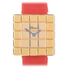 Chopard Lady's Yellow Gold Ice Cube Five-Row Wristwatch