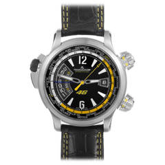 Retro Jaeger LeCoultre Titanium Master Compressor Valentino Rossi automatic Wristwatch