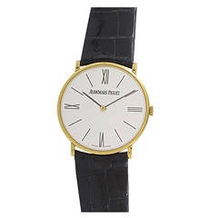 Vintage Audemars Piguet Yellow Gold Wristwatch