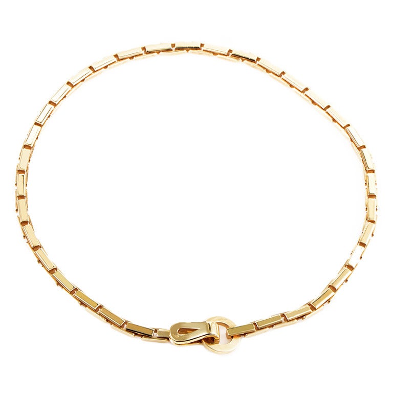 Cartier Agrafe Gold Collar Necklace