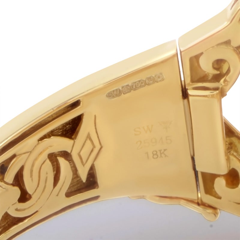 Women's Stephen Webster Poison Ivy Threesome Mother of Pearl Gold Bangle