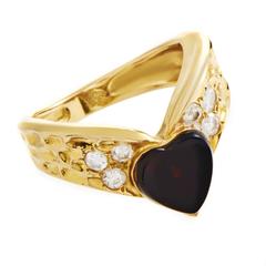 Van Cleef & Arpels Diamond Gold Band Ring