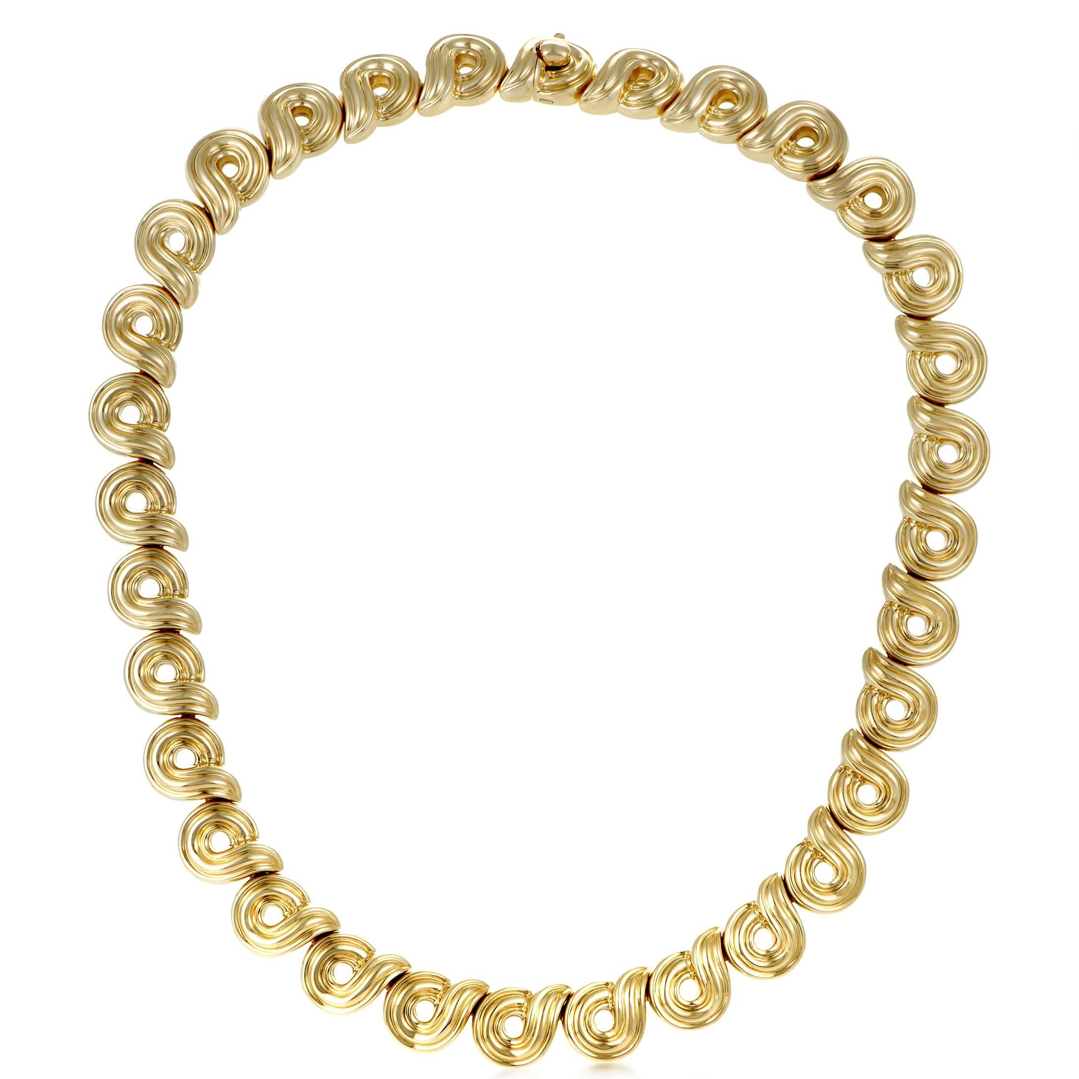 Boucheron Gold Choker Necklace