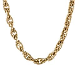 Vintage Chanel Yellow Gold Collar Necklace