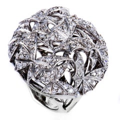 Stephen Webster Fly by Night Diamond White Gold Cocktail Ring 6