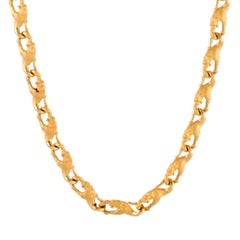 Carrera y Carrera Yellow Gold Panther Collar Necklace