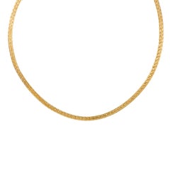 Ilias Lalaounis Long Yellow Gold Rope Necklace Ilias Lalaounis Long Yellow Gold Rope Necklace