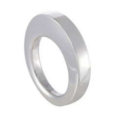 Vhernier White Gold Narrow Band Ring