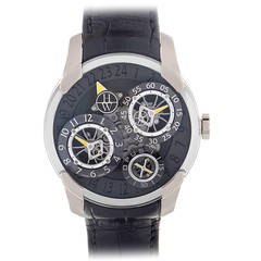 Used Harry Winston White Gold Opus X Wristwatch