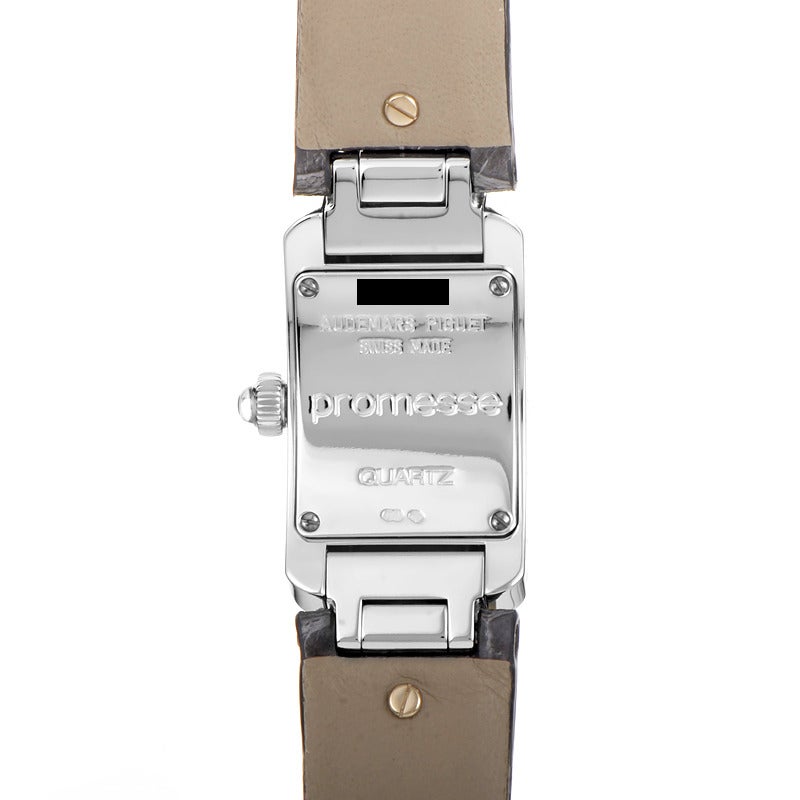 Audemars Piguet Lady's White Gold Promesse Mini Quartz Wristwatch In New Condition In Southampton, PA