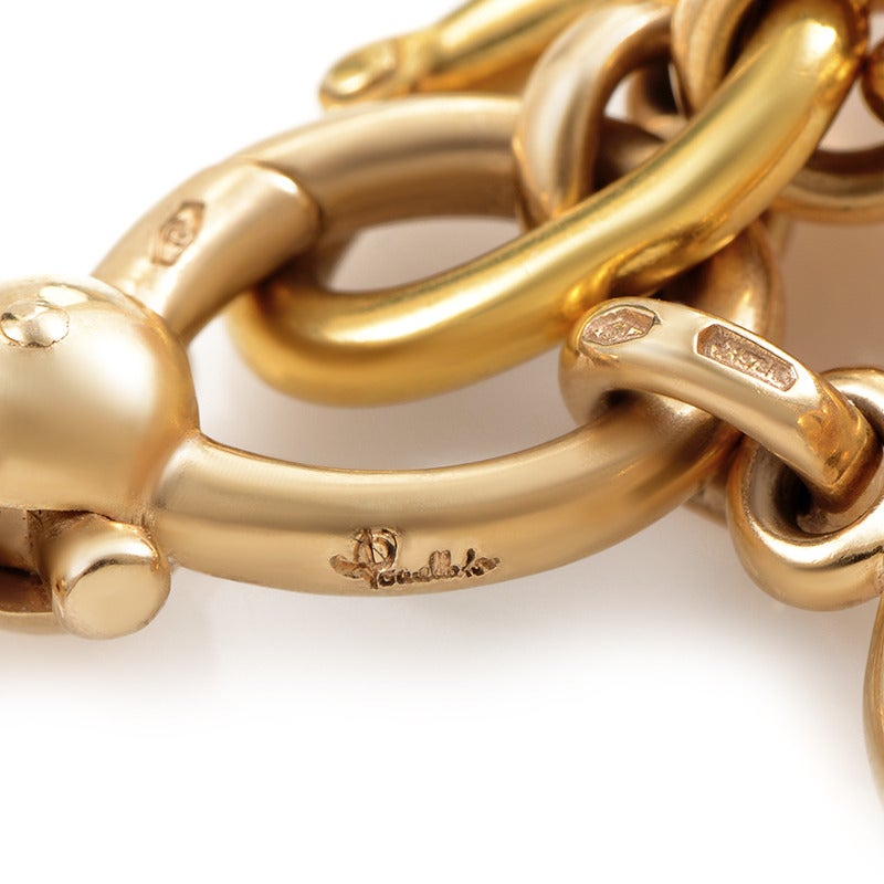 Women's Pomellato Luna Gold Charms Necklace