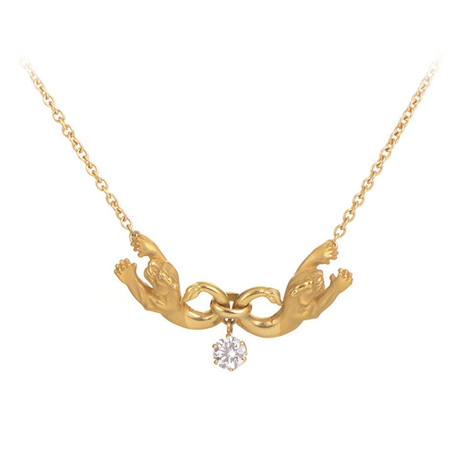 Carrera y carrera panther necklace top