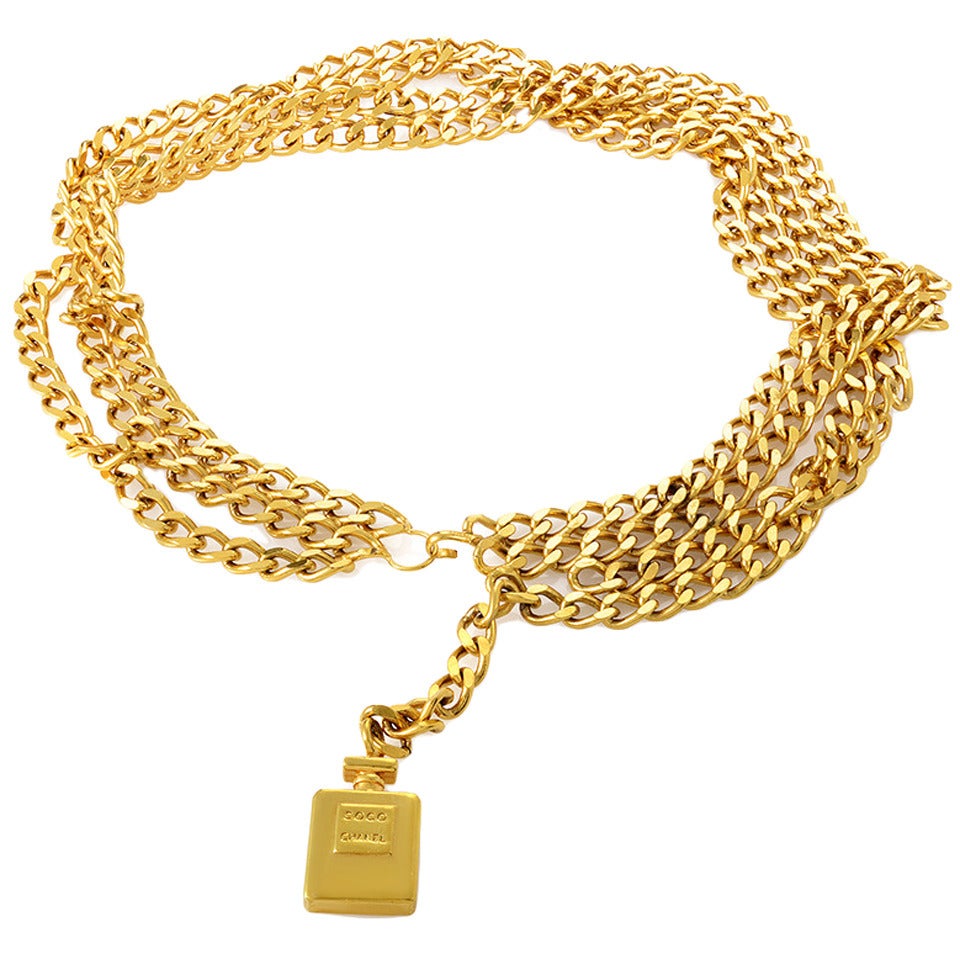 Chanel Coco Chanel Perfume Bottle Belt