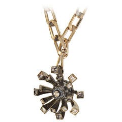 Retro Lanvin Costume Brooch/Pendant Necklace
