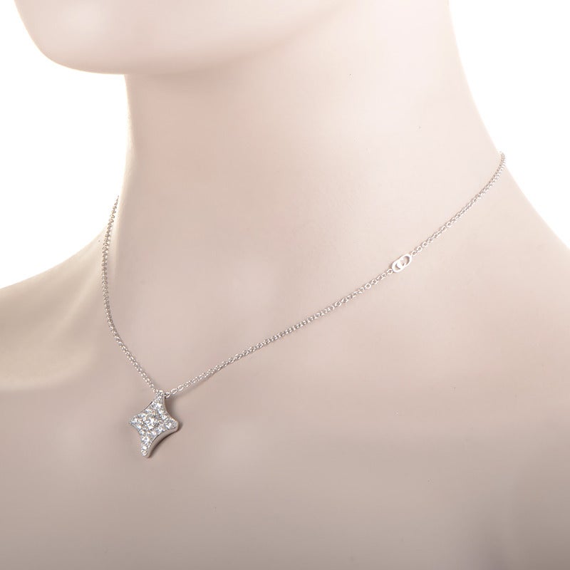 Chimento Marilyn Diamond Gold Pendant Necklace