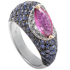 Stefan Hafner White Gold Gemstone Ring