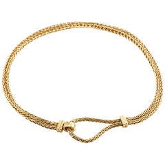 Pomellato Gold Clasp Necklace