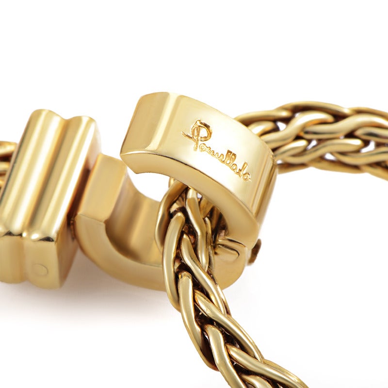Pomellato Gold Clasp Necklace In New Condition In Southampton, PA