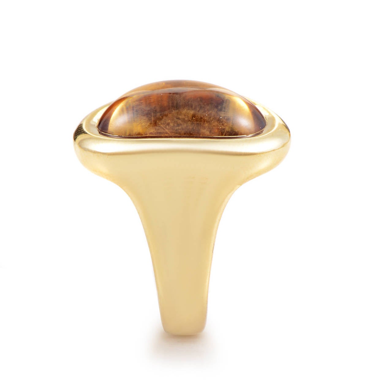 Cartier Paris Rias Citrine Gold Ring In Excellent Condition In Southampton, PA