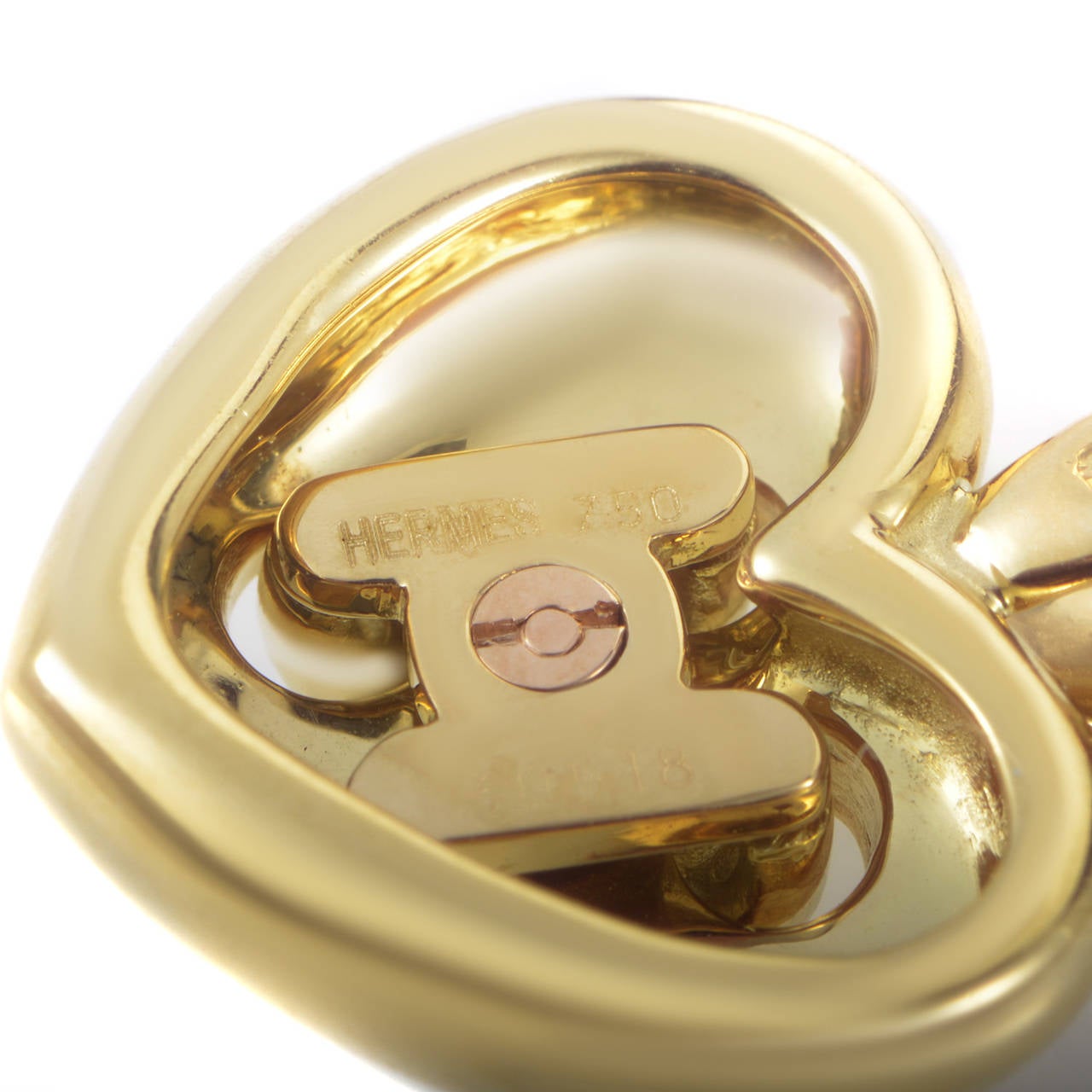 hermes heart necklace