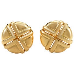 Boucheron Gold Clip-On Earrings