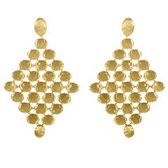 Marco Bicego Siviglia Yellow Gold Drop Earrings