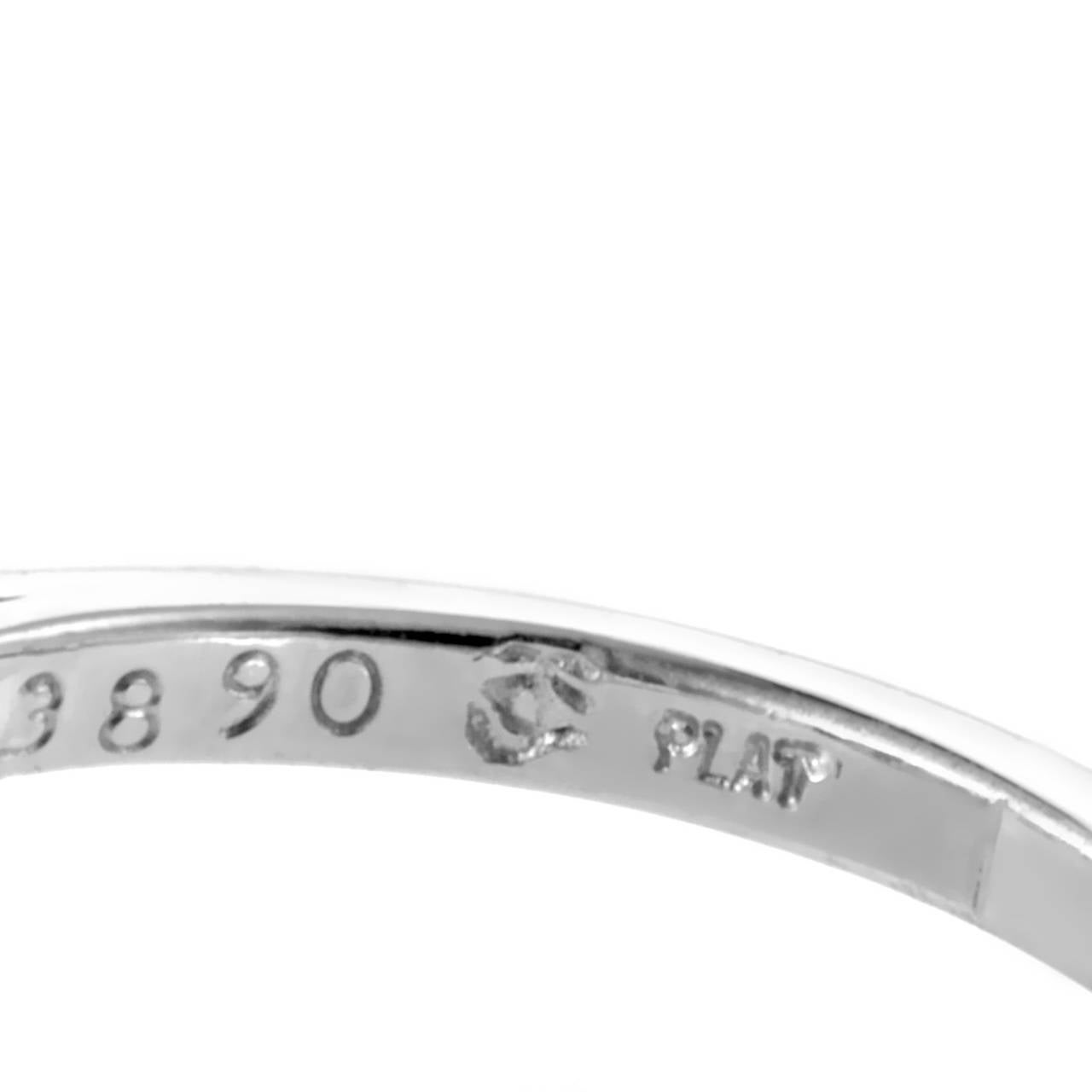 Women's Kwiat GIA Cert 1.63 Carat Diamond Platinum Engagement Ring