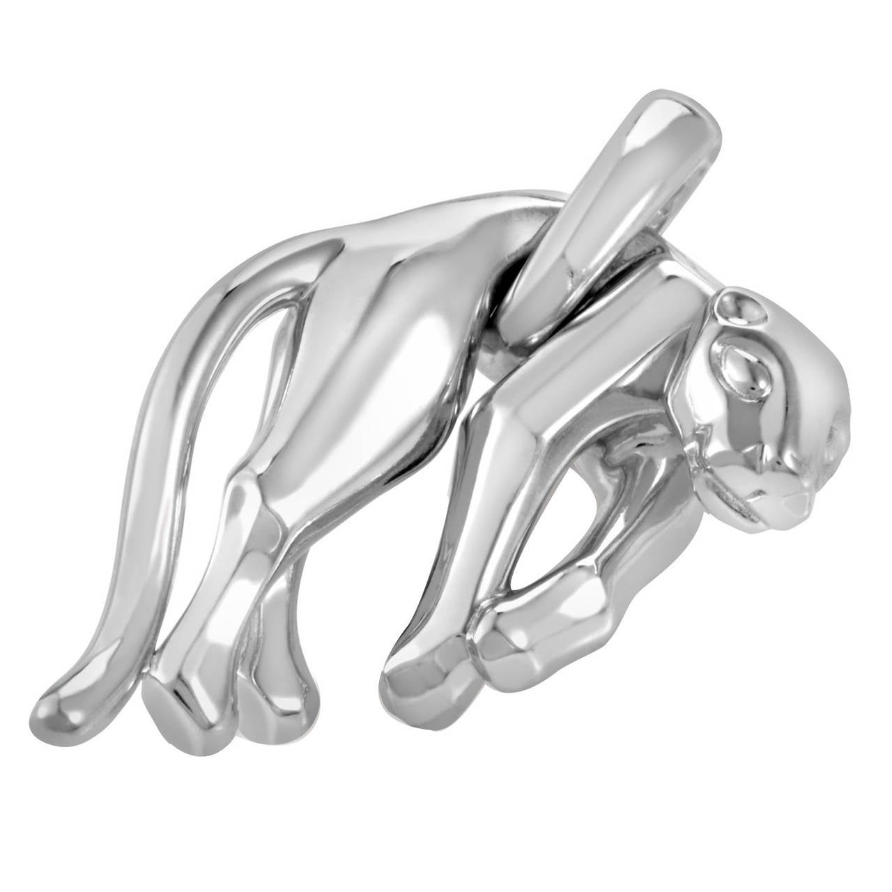 Cartier Panthere Gold Panther Pendant