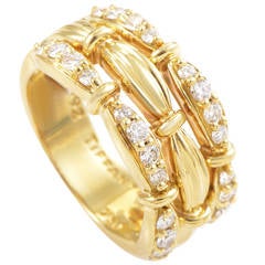 Tiffany & Co. Diamond Gold Band Ring